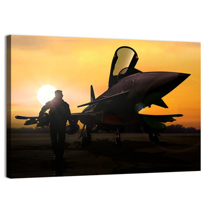 Military Pilot & Aircraft Wall Art