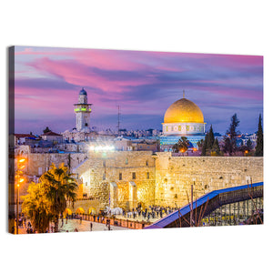 Western Wall & Temple Mount In Jerusalem Wall Art