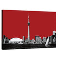 Toronto Cn Tower Silhouette Wall Art