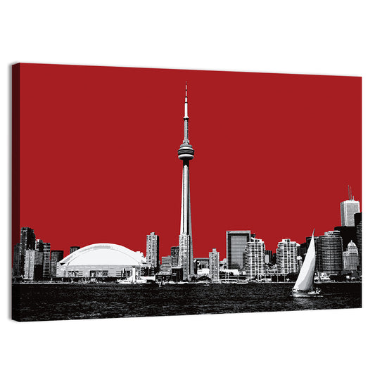 Toronto Downtown Lake Wall Art