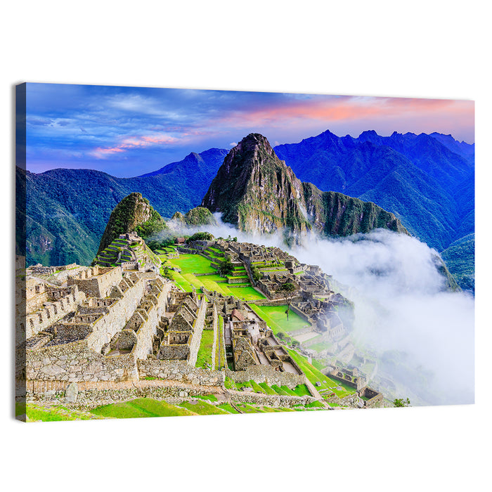 Machu Picchu, Peru Wall Art as a canvas print