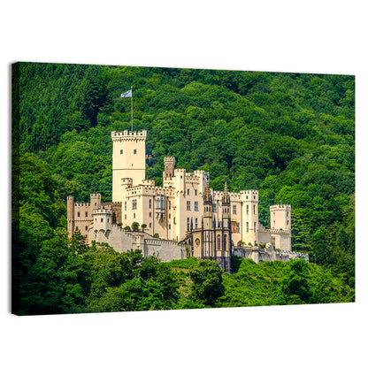 Stolzenfels Castle At Rhine Valley Wall Art