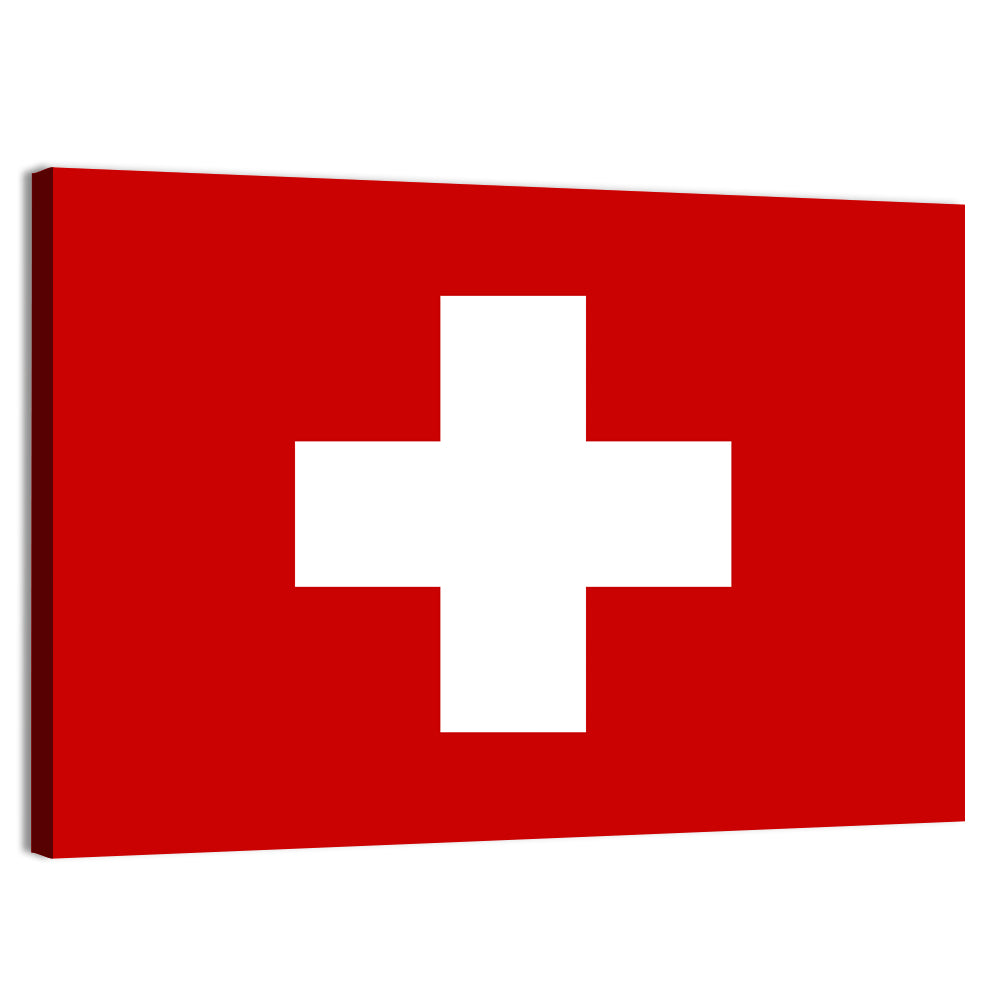 Swiss Flag Wall Art