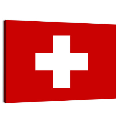 Flag Of Switzerland Wall Art