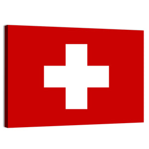 Flag Of Switzerland Wall Art