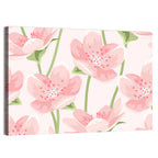 Spring Pink Sakura Magnolia Pattern Wall Art