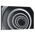 Concentric Spiral Tunnel Wall Art