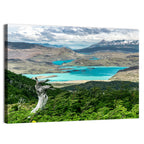 Hiking to Britanico Wall Art