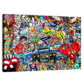 Urban Music Collage Wall Art
