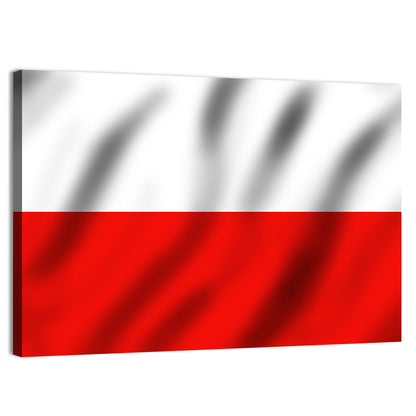 Flag Of Poland Wall Art