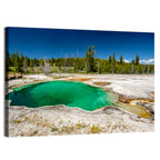 Abyss Pool in Yellowstone Wall Art