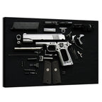Exploded Pistol Study Wall Art