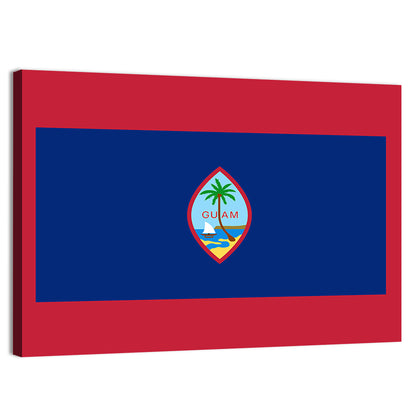 Flag Of Guam Wall Art