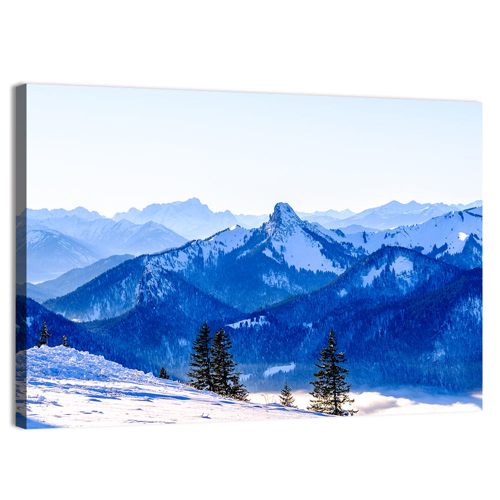Wallberg Mountain Near Tegernsee Wall Art, canvas print, landscape