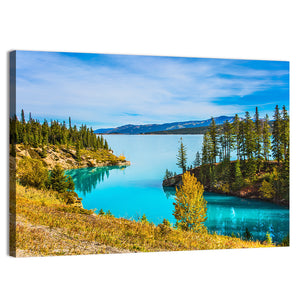 Abraham Lake In Canada Wall Art