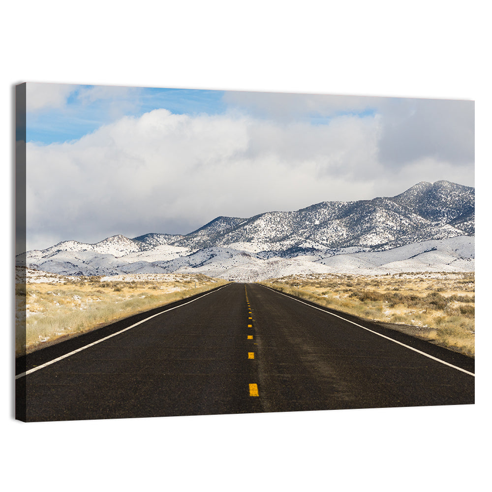 Great Basin Central Nevada Highway Wall Art