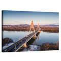 Megyeri Bridge Over the Danube Wall Art