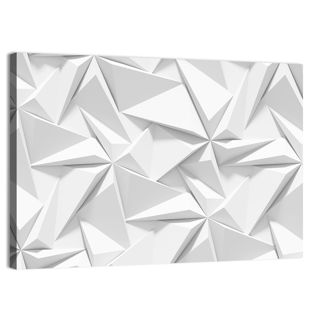 Origami Paper Geometric Pattern Wall Art
