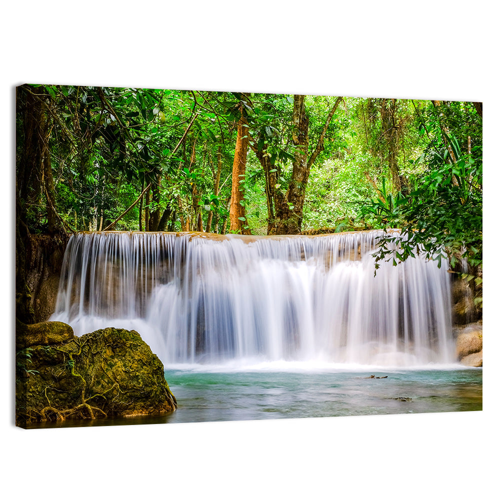 Huai Mae Khamin Waterfall, Jungle Canopy Wall Art