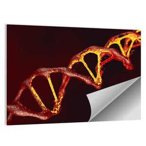 DNA Code Structure Wall Art