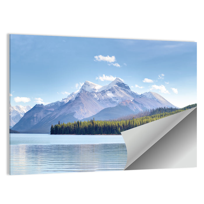 Spirit Island Maligne Lake Wall Art as a poster print