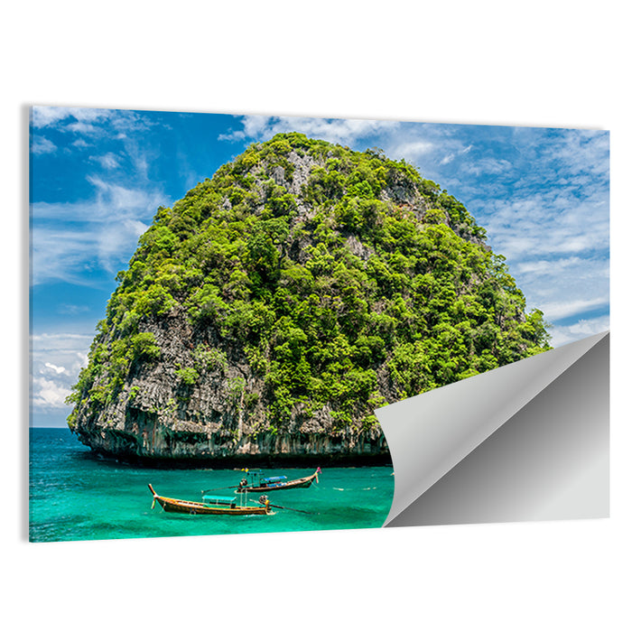 Krabi Limestone Karst Island Wall Art as a poster print