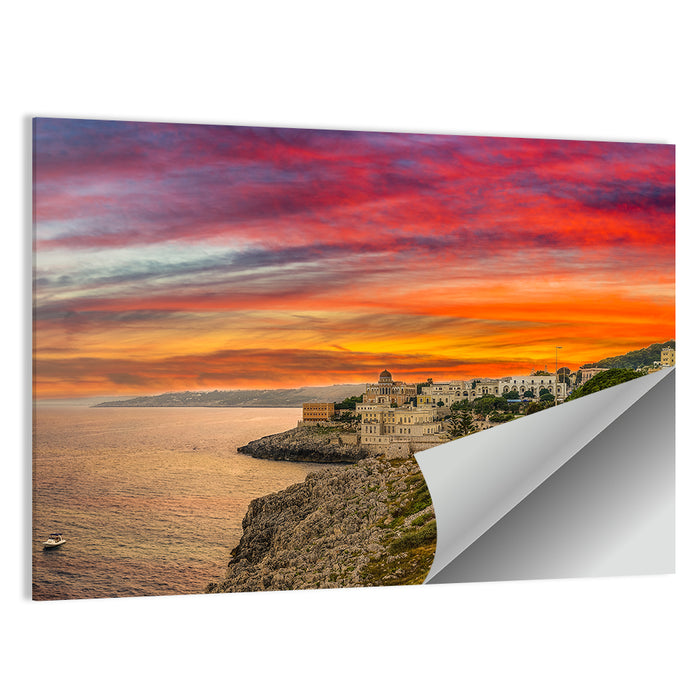 Coast of Salento Peninsula Wall Art as a poster print