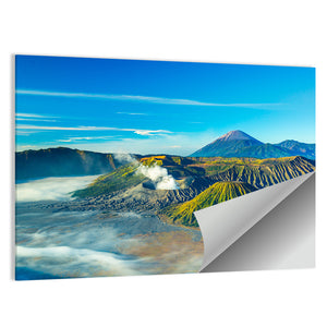 Mount Bromo During Sunrise Wall Art