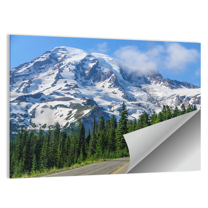 Mount Rainier CloseUp Wall Art