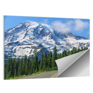 Mount Rainier CloseUp Wall Art