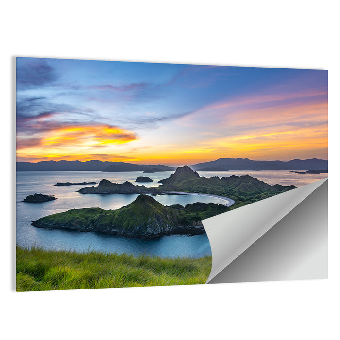 Padar Island Sunset, Labuan Bajo Wall Art as a poster print