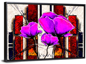 Flower Illustration Wall Art