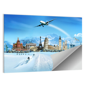 Travel Around World Concept Wall Art