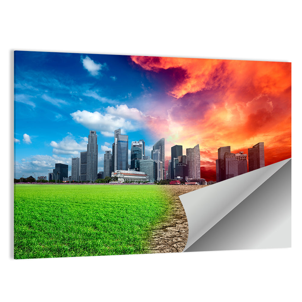 Marina Bay Climate Contrast Wall Art