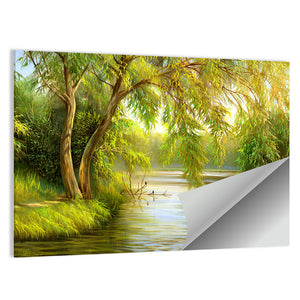 Summer Wood Lake Wall Art