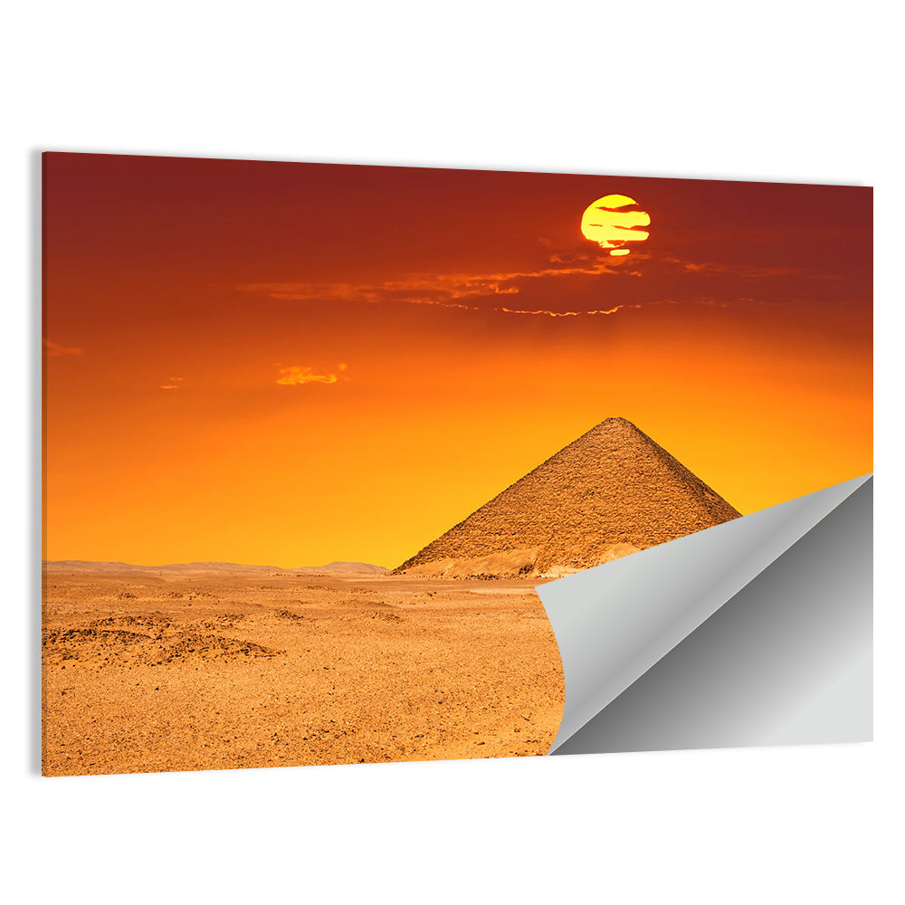 Dahshur Red Pyramid Wall Art
