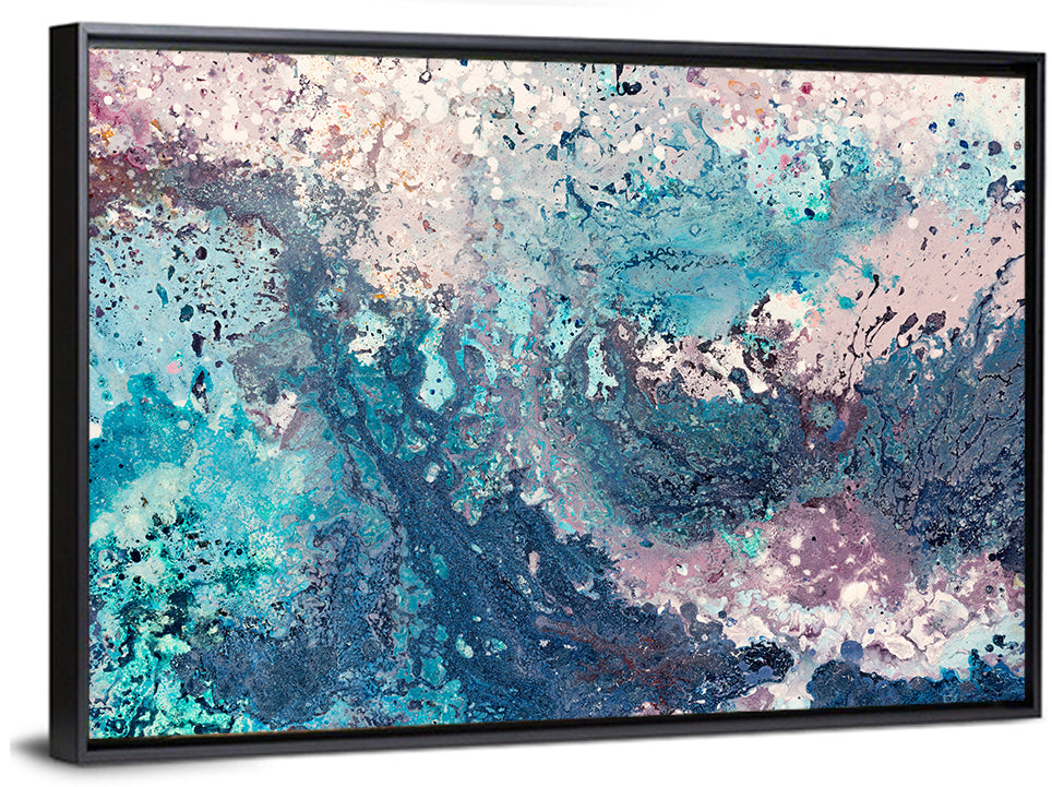 Flowing Seascape Oil Painting Wall Art
