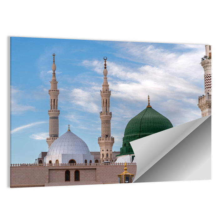Al-masjid An-nabawi, Medina Wall Art as a poster print