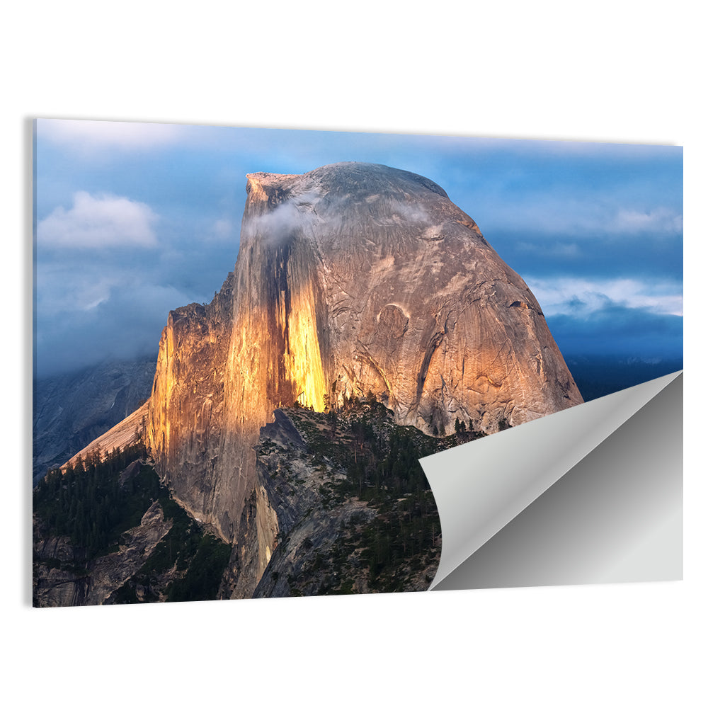 Half Dome at Golden Hour Wall Art