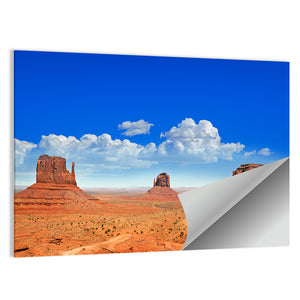 Famous Buttes Of Monument Valley In Utah Wall Art