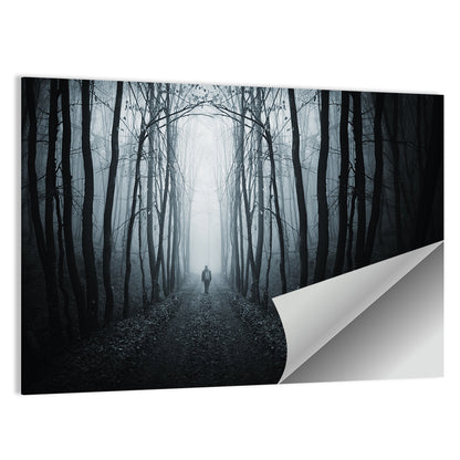 Strange Dark Forest Wall Art