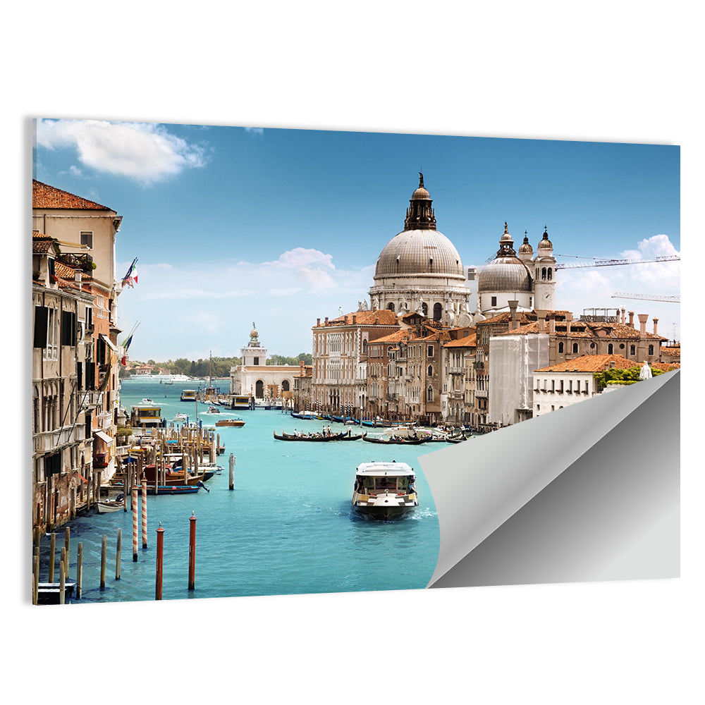 Grand Canal, Santa Maria Della Salute Wall Art