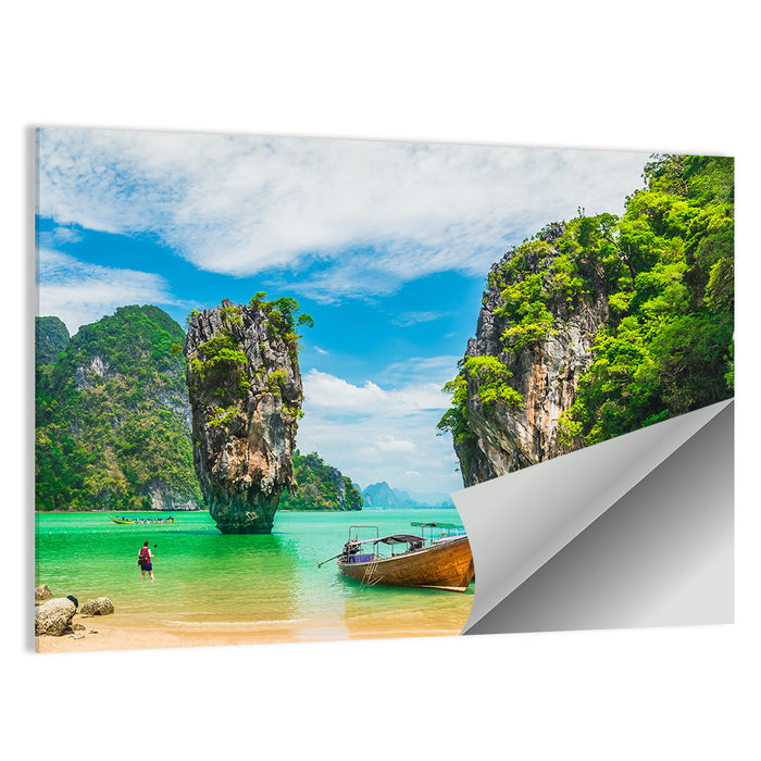 Khao Phing Kan (james Bond Island) Wall Art as a poster print