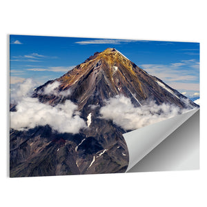 Koryaksky Volcano In Russia Wall Art