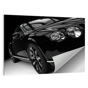 Luxury Black Car Wall Art