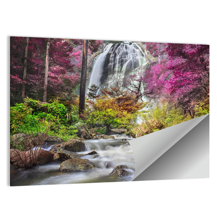 Klonglan Waterfall Wall Art as a poster print