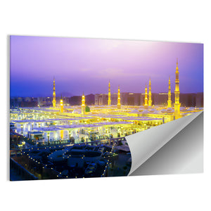 Prophet Mosque In Saudi Arabia Wall Art