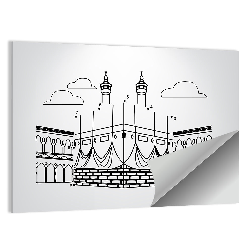 Khana e Kaaba Artwork Wall Art