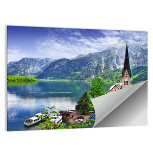 Stunning Alpen Scenery Hallstatt Wall Art