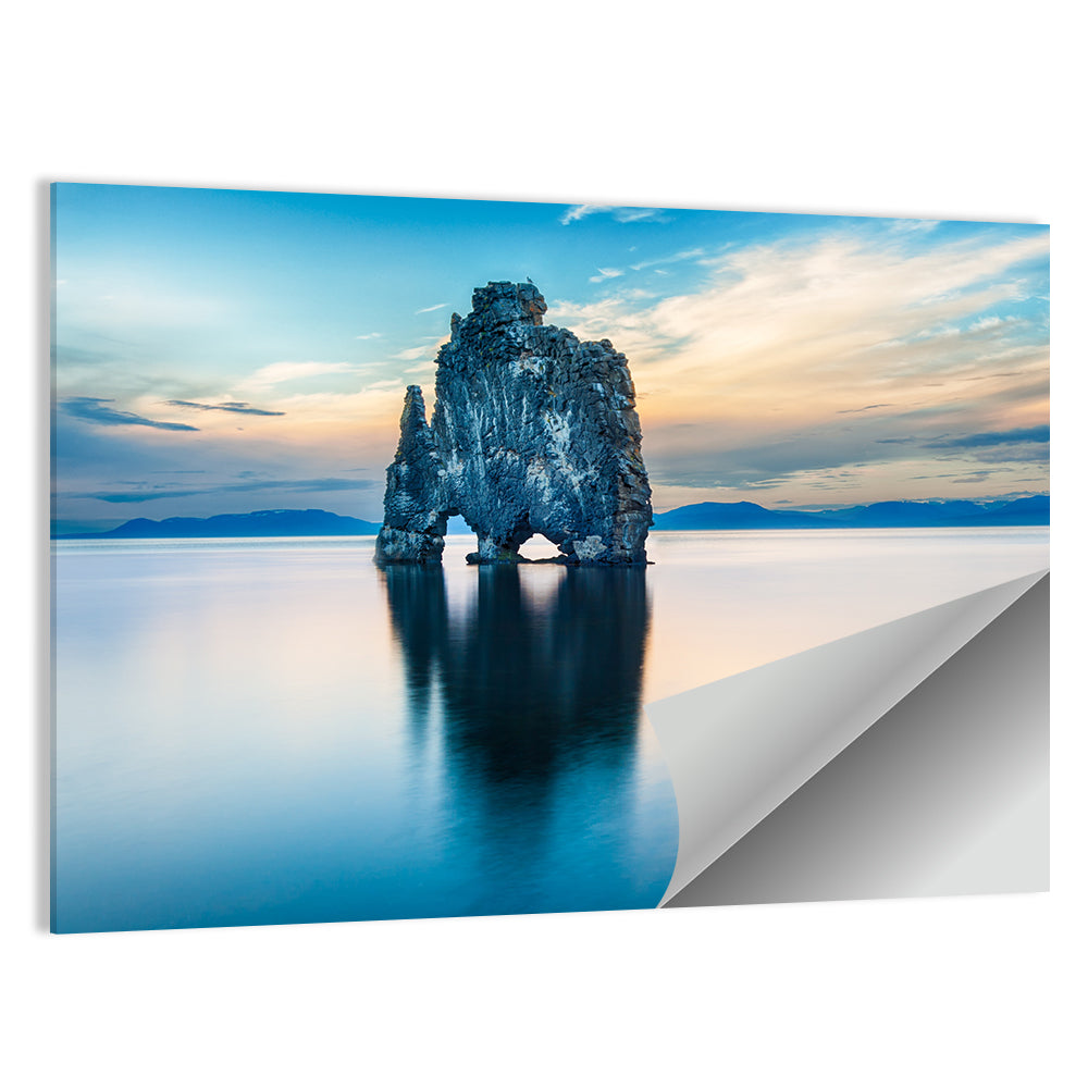 Hvítserkur Sea Stack, Hvammstangi Iceland Wall Art
